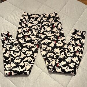 Halloween Ghost Print Leggings